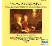 Mozart : Complete Works for Two and Piano Duets. Ouziel, O. & d