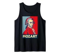 Mozart Compositeur Classique Portrait Art rétro Débardeur