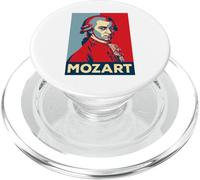 Mozart Compositeur Classique Portrait Art rétro PopSockets PopGrip pour MagSafe