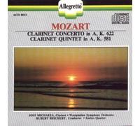 Mozart – Concerto / Quintette pour clarinette – Allegretto