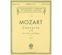 Mozart - Concerto No. 3 In G K.216 Violin And Piano Sheet Music Schirmer's Library Of Musical Classics Vol. 1580 Classical Violin Solo With Piano Reduction
