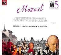 Mozart: Concerto per Pianoforte e Orchestra N° 23 in La, K. 488 - 2910891 M - Vinyl LP