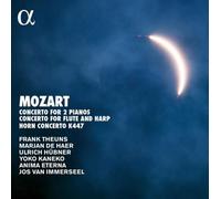 Mozart : Concerto pour deux pianos, Concerto pour flûte et harpe CD