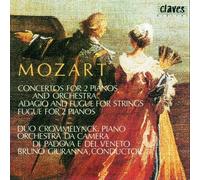 Mozart: Concertos for 2 Pianos and Orchestra, Adagio & Fugue for Strings Fuge for 2 Pianos by Duo Crommelynck (1999-06-07)