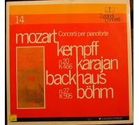 Mozart: Concertos for Pianoforte K. 466 & K. 595 - Wilhelm Kempff, Wilhelm Backhaus, Karajan, Karl Bohm (LP Record)