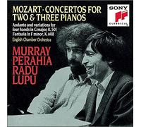Mozart: Concertos for Two and Three Pianos by Radu Lupu Murray Perahia (1991-08-23)