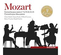 Mozart : Concertos pour Piano. Haskil, Anda, Serkin.