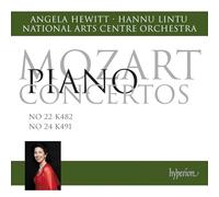 Wolfgang Amadeus Mozart – Concertos pour piano n°22 et n°24 – Hewitt, Lintu – CD