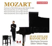 Jean-Efflam Bavouzet – Mozart : Concertos pour piano 11, 12 & 13 – CD – NAXOS