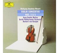 Mutter, Karajan, BPO — Mozart : Concertos pour violon n°3 et n°5 — Deutsche Grammophon
