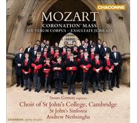 Mozart: "Coronation" Mass; Ave Verum Corpus; Exsultate, Jubilate [CD] NEUF