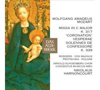 Mozart: Coronation Mass Vesperae Solennes de Confe by Nikolaus Harnoncourt NEUF