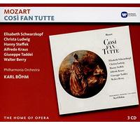 Cosi fan tutte Wolfgang Amadeus Mozart (Compositeur), Hanny Steffek (Interprète), Christa Ludwig (Interprète), Elisabeth Scharzkopf (Interprète), Karl Böhm (Interprète) https://www.fnac.com/a9294066/Wolfgang-Amadeus-Mozart-Cosi-fan-tutte-CD-album?oref=309f217a-6a83-8b8c-ae40-86b25ec1d958