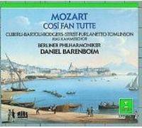 Mozart - Così Fan Tutte / Cuberli · Bartoli · Rodgers · Streit · Furlanetto · Tomlinson · Berlin Phil. · Rias · Barenboim