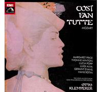 Mozart: Cosi Fan Tutte; opéra-bouffe en deux actes sur un livret de Lorenzo da Ponte - 2C 165-02249/52 - Vinyl Box