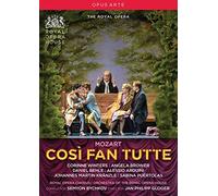 Mozart : Cosi fan tutte. Winters, Brower, Behle, Arduini, Kränzle, Puertolas, Bychkov, Gloger.