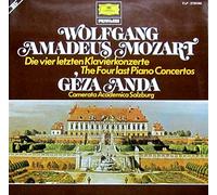 Mozart : die 4 letzten klavierkonzerte / the 4 last piano concertos (album 2 vinyles LP)