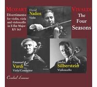 Mozart: Divertimento For Violin, Viola, And Violincello In E-Flat Major, Kv 563 / Vivaldi: The Four Seasons