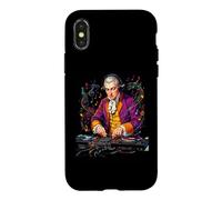 Mozart DJ célèbre compositeur Musical drôle DJs Cadeau Coque pour iPhone X/XS
