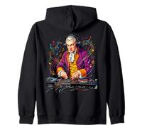 Mozart DJ célèbre compositeur Musical drôle DJs Cadeau Sweat à Capuche