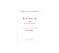 Partitions Classique Combre Mozart Wolfgang Amadeus - Fantaisies Kv594 Et Kv608 - Orgue Sans Pedale Orgue