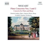 Mozart – Concertos pour flûte n°1 et n°2 ; Concerto pour flûte et harpe – NAXOS