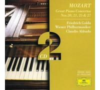 Mozart: Great Piano Concertos Nos. 20, 21, 25 & 27 by Friedrich Gulda (1997-04-01)