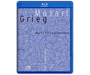 Mozart, Grieg : Sonates pour 2 pianos. Dena Piano Duo. [Blu-ray]