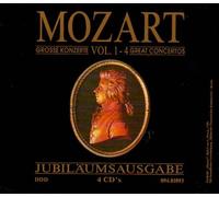 Mozart Grosse Konzerte Vol 1 - 4 Jubiläumsausgabe