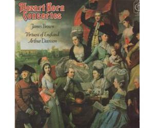 Mozart/James Brown Virtuosi Of England - Mozart Horn Concertos - Conductor Arthur Davison