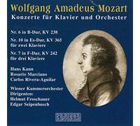 Mozart : Klavierkonzerte Nr. 6, 10 & 7. Kann, Wiener Kammerorchester