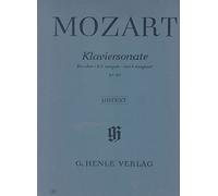 Mozart Klaviersonate Es-dur KV 282, Piano Sonata in Eb major KV 282, URTEXT #60