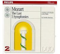 Mozart: Last 5 Symphonies (1993-10-12)