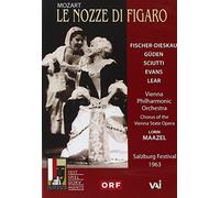 Les noces de Figaro – Mozart – DVD – Salzburg Festival 1964