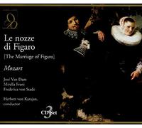 Mozart : Le Nozze di Figaro. Van Dam, Freni, Von Stade, Karajan. [Import]