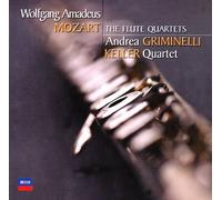 Mozart: Les Quatuors Avec Flute by Andrea Griminelli & Keller Qu