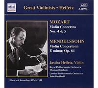 Mozart; Mendelssohn - Violin Concertos by Royal Philharmonic Orchestra (2001-04-09)