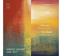 Mozart & C.P.E. Bach – Messe en Ut Mineur / Heilig Ist Gott – NAXOS