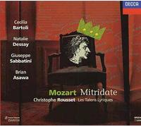 Mozart - Mitridate / Bartoli, Dessay, Sabbatini, Asawa, Piau, Flórez, Les Talens Lyriques, Rousset