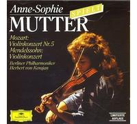 Mozart, Mutter, Karajan - Recital by Mozart, Mutter, Karajan (1990) Audio CD