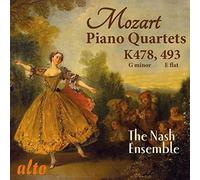 MOZART / NASH ENSEMB - TWO PIANO QUARTETS K478 K493 - CD - G3z