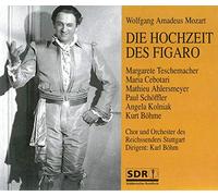 Mozart : Nozze Di Figaro (DT.) 1938. Böhm, Cebotari, Schöffler, Teschemacher, Ahlersm
