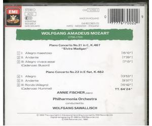 Mozart: Piano Concerti 21 & 22