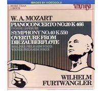 MOZART PIANO CONCERTO NO 2O K466 -SYMPHONY NO40 K550- OVERTURE FROM DIE ZAUBEREFLOTE