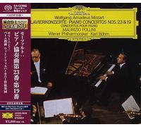 Mozart: Piano Concertos 23 & 19 [Import]