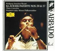 Mozart: Piano Concertos Nos. 20 & 27 - Claudio Abbado (Conductor), Vienna Philharmonic Orchestra (Orchestra), Friedrich Gulda (Performer) [Import]