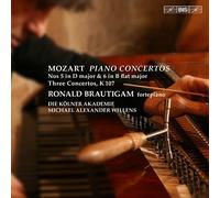 Mozart: Piano Concertos Nos. 5 & 6 - Three Concertos, K. 107 by Ronald Brautigam