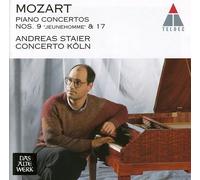 Mozart: Piano Concertos Nos 9 'Jeunehomme' & 17 (K271, K453) /Staier ??? Concerto K??ln by Wolfgang Amadeus Mozart (1995-10-20)
