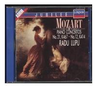Lupu/Segal – Mozart : Concertos pour piano n°21 K.467 & n°12 K.414 – Import