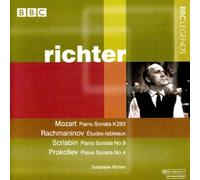 Mozart: Piano Sonata No. 5, K. 283 / Rachmaninov: Etudes-tableaux / Tchaikovsky: The Seasons / Scriabin: Piano Sonata No. 9 / Prokofiev: Piano Sonata No. 4 (2001-11-20)